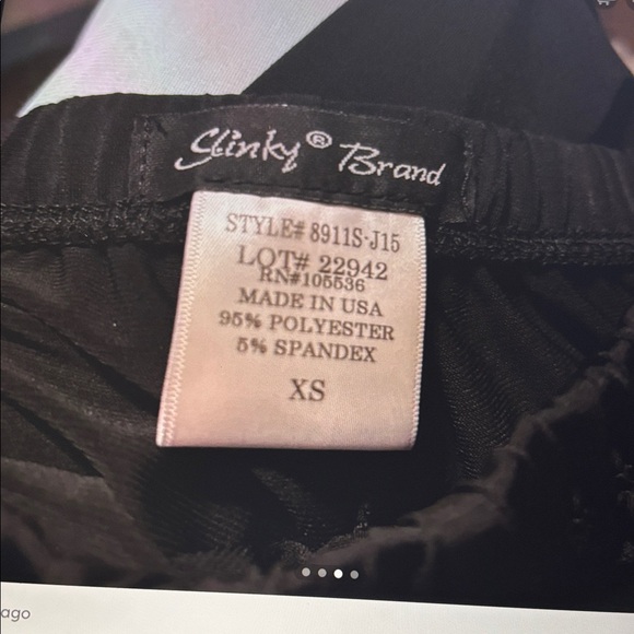 Ladies blank dress slacks, drawstring waist, NWot 26” inseam, PS - Picture 3 of 5